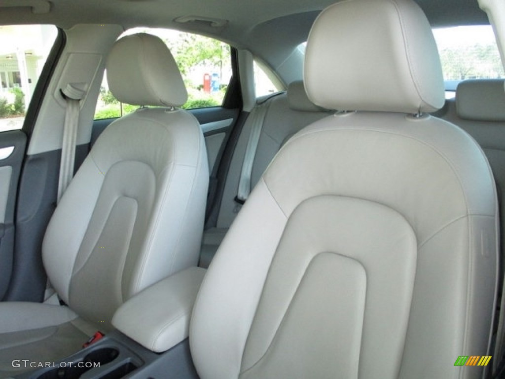 2009 A4 2.0T Premium quattro Sedan - Meteor Grey Pearl Effect / Light Grey photo #25