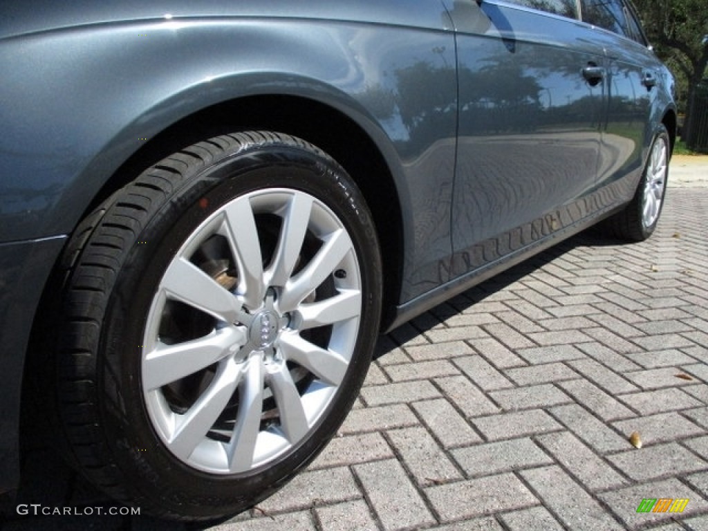 2009 A4 2.0T Premium quattro Sedan - Meteor Grey Pearl Effect / Light Grey photo #63