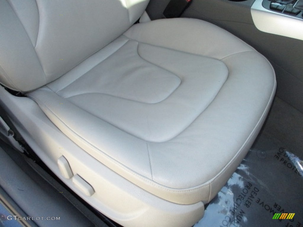 2009 A4 2.0T Premium quattro Sedan - Meteor Grey Pearl Effect / Light Grey photo #65