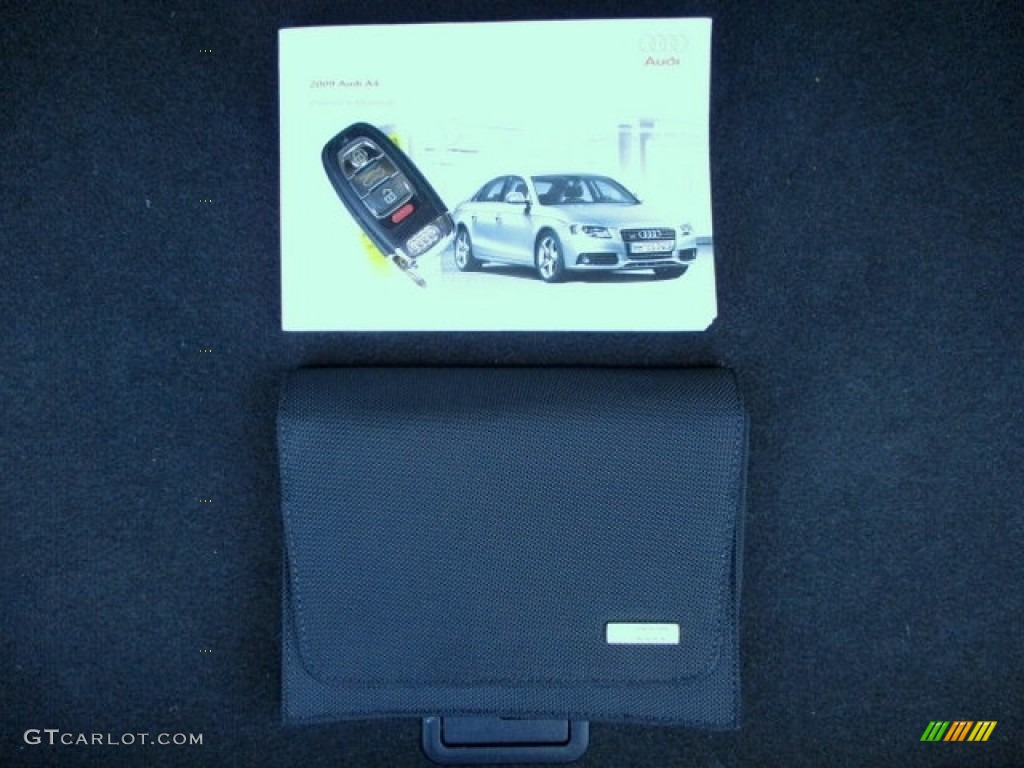 2009 A4 2.0T Premium quattro Sedan - Meteor Grey Pearl Effect / Light Grey photo #68