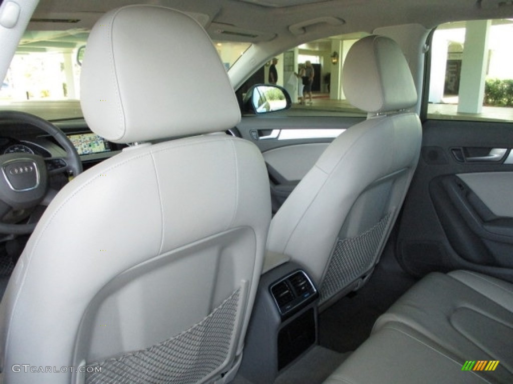 2009 A4 2.0T Premium quattro Sedan - Meteor Grey Pearl Effect / Light Grey photo #74