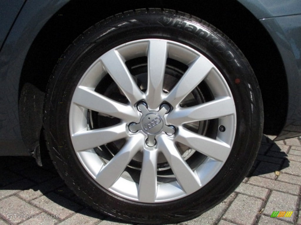 2009 A4 2.0T Premium quattro Sedan - Meteor Grey Pearl Effect / Light Grey photo #84