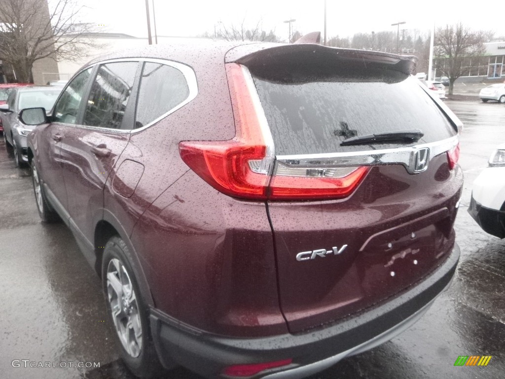 2019 CR-V EX-L AWD - Basque Red Pearl II / Gray photo #2