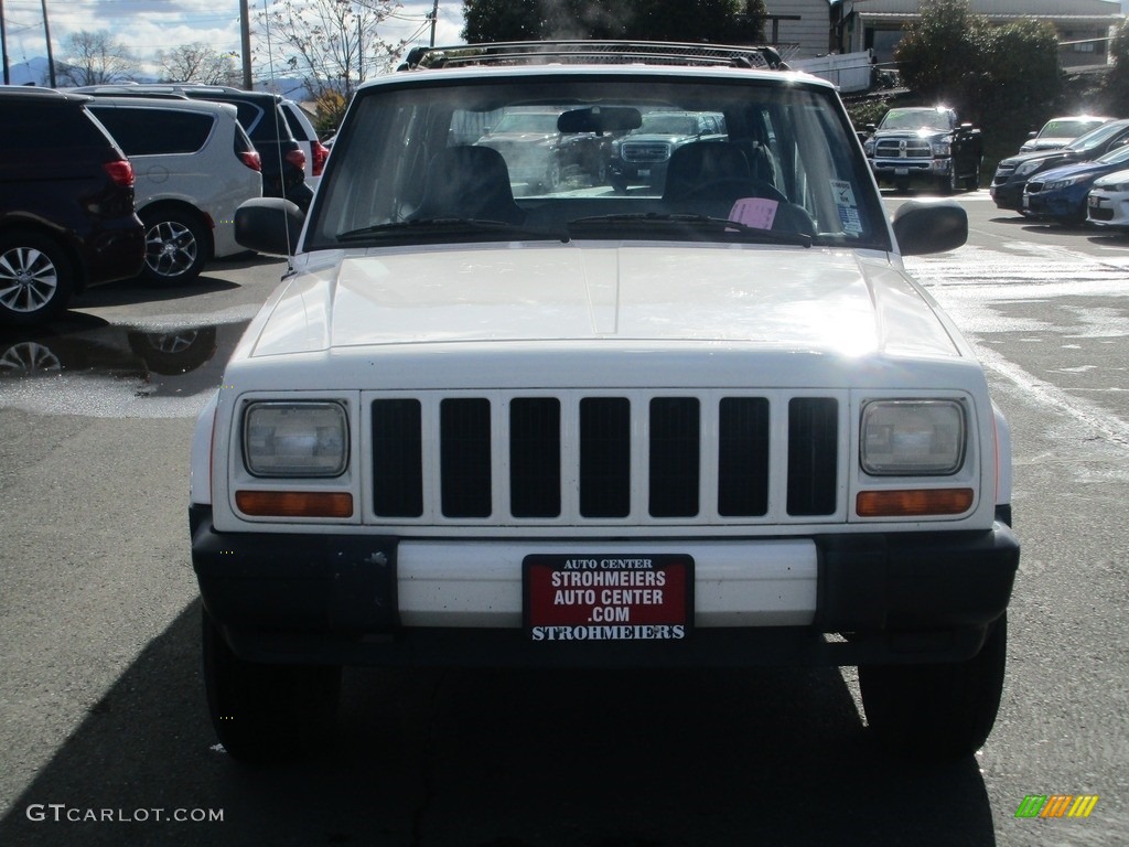2001 Cherokee Sport - Stone White / Agate photo #2