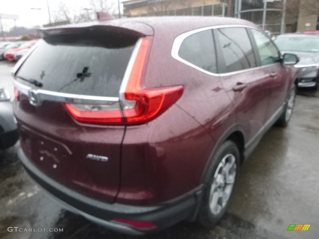 2019 CR-V EX-L AWD - Basque Red Pearl II / Gray photo #4