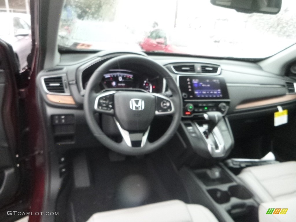 2019 CR-V EX-L AWD - Basque Red Pearl II / Gray photo #10