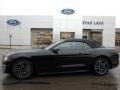 2018 Shadow Black Ford Mustang EcoBoost Premium Convertible  photo #1