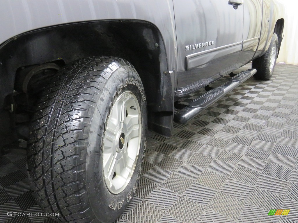 2010 Silverado 1500 LT Extended Cab 4x4 - Taupe Gray Metallic / Light Titanium/Ebony photo #8