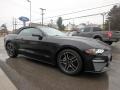 Shadow Black 2018 Ford Mustang EcoBoost Premium Convertible Exterior