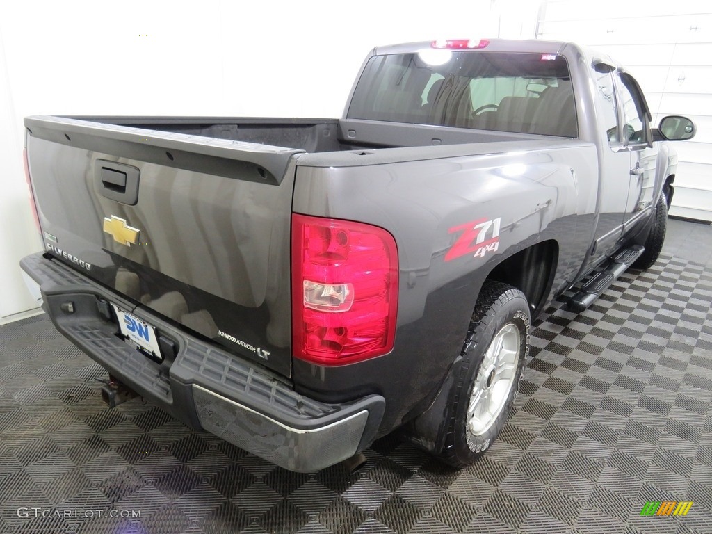 2010 Silverado 1500 LT Extended Cab 4x4 - Taupe Gray Metallic / Light Titanium/Ebony photo #13
