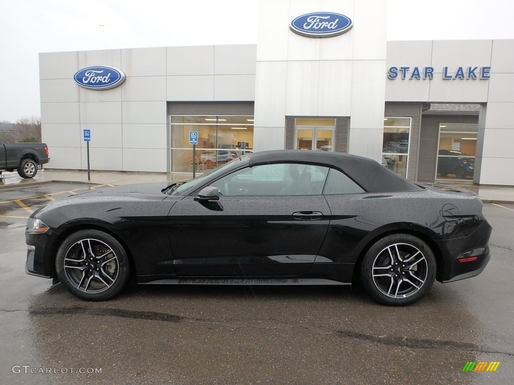 2018 Mustang EcoBoost Premium Convertible - Shadow Black / Ebony photo #9