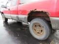 2000 Victory Red Chevrolet Silverado 1500 LS Extended Cab 4x4  photo #9