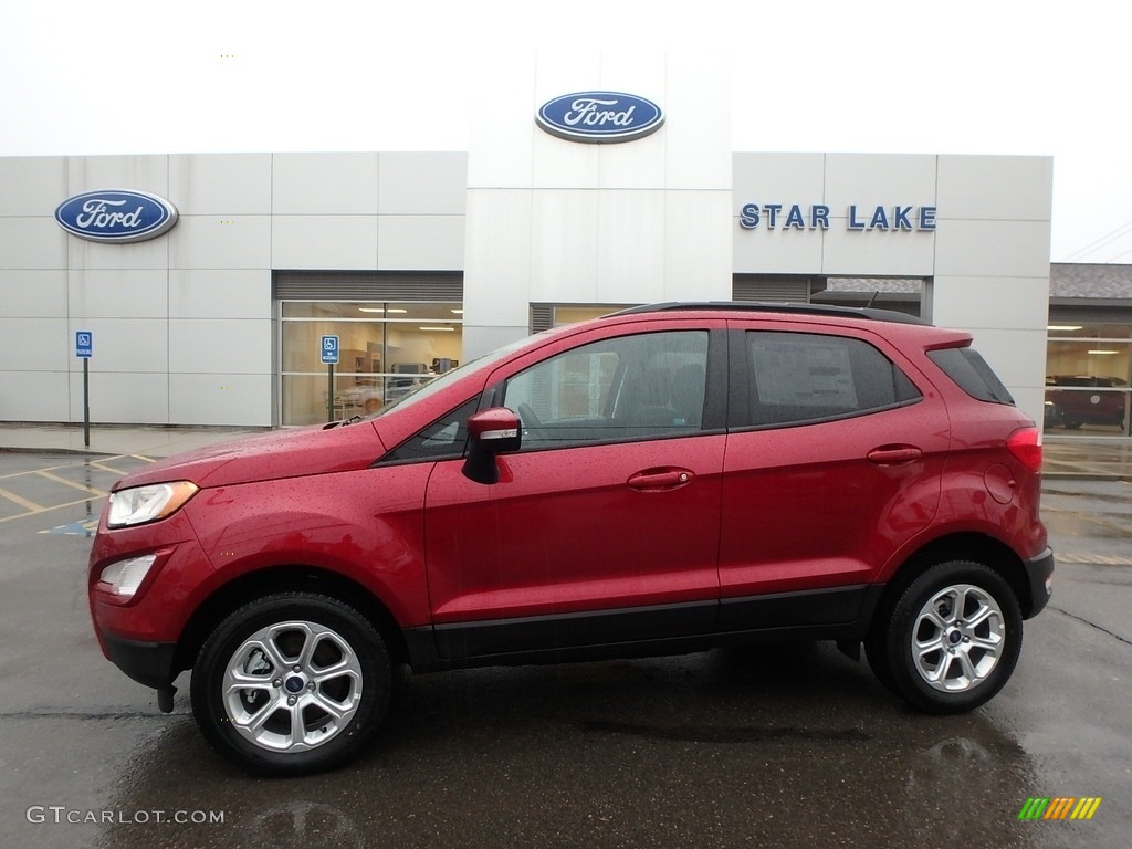2018 EcoSport SE 4WD - Ruby Red / Ebony Black photo #1