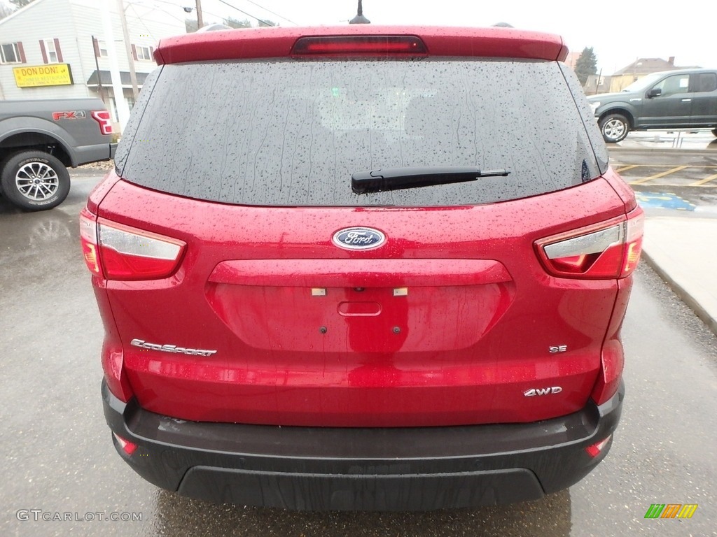 2018 EcoSport SE 4WD - Ruby Red / Ebony Black photo #7