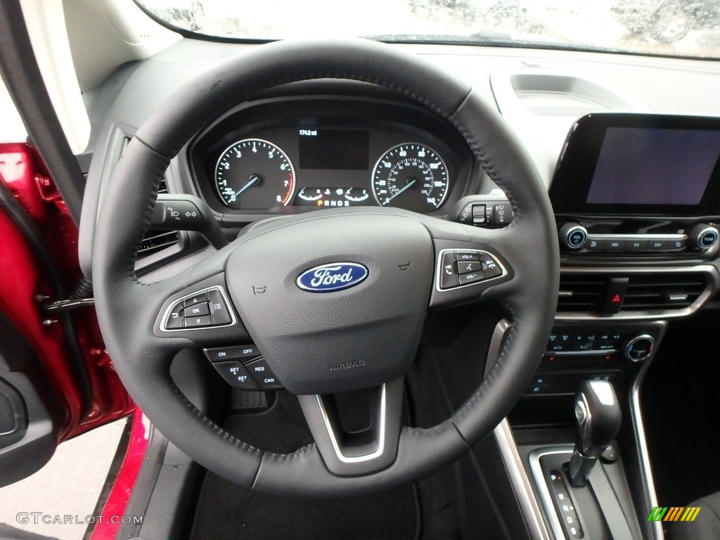 2018 EcoSport SE 4WD - Ruby Red / Ebony Black photo #17