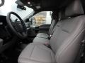  2019 F550 Super Duty XL Crew Cab 4x4 Chassis Earth Gray Interior