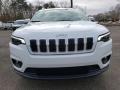 2019 Bright White Jeep Cherokee Latitude Plus 4x4  photo #2
