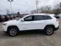 2019 Bright White Jeep Cherokee Latitude Plus 4x4  photo #3