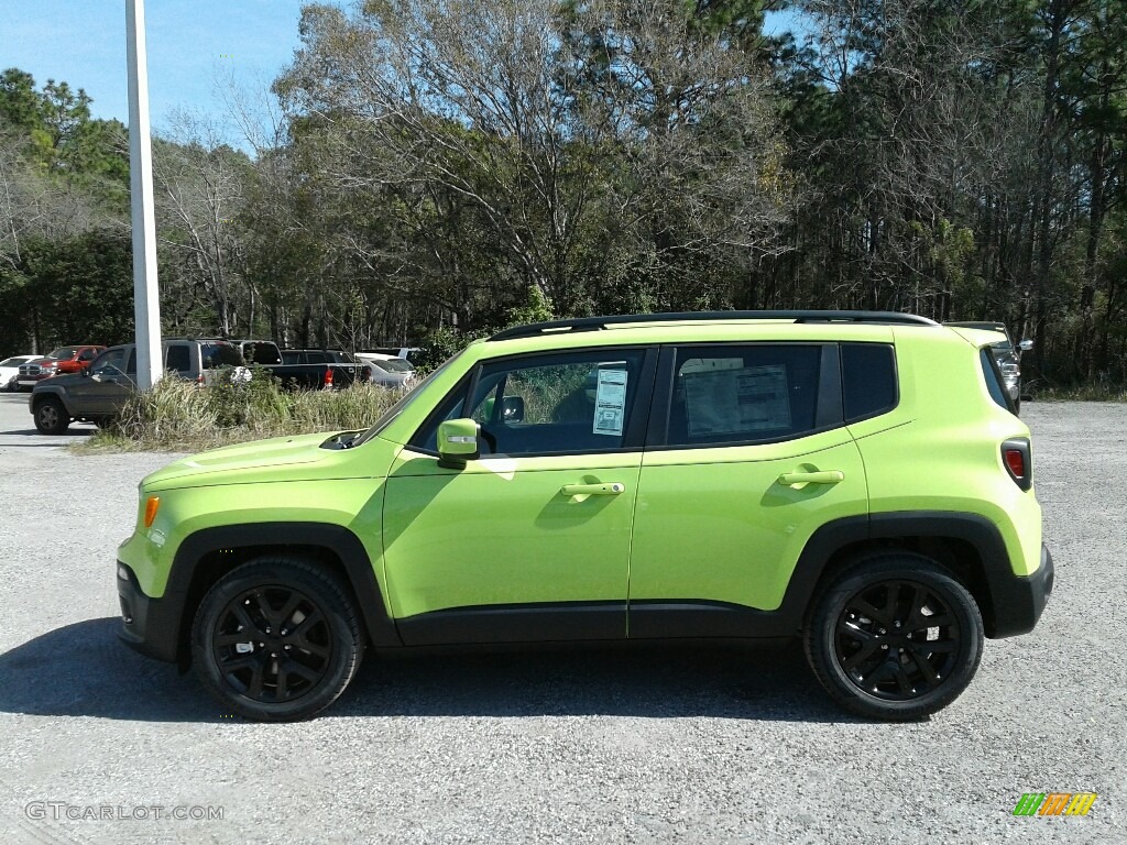 2018 Renegade Altitude - Hypergreen / Black photo #2