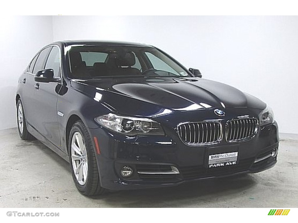 2016 5 Series 528i xDrive Sedan - Imperial Blue Metallic / Cinnamon Brown photo #4