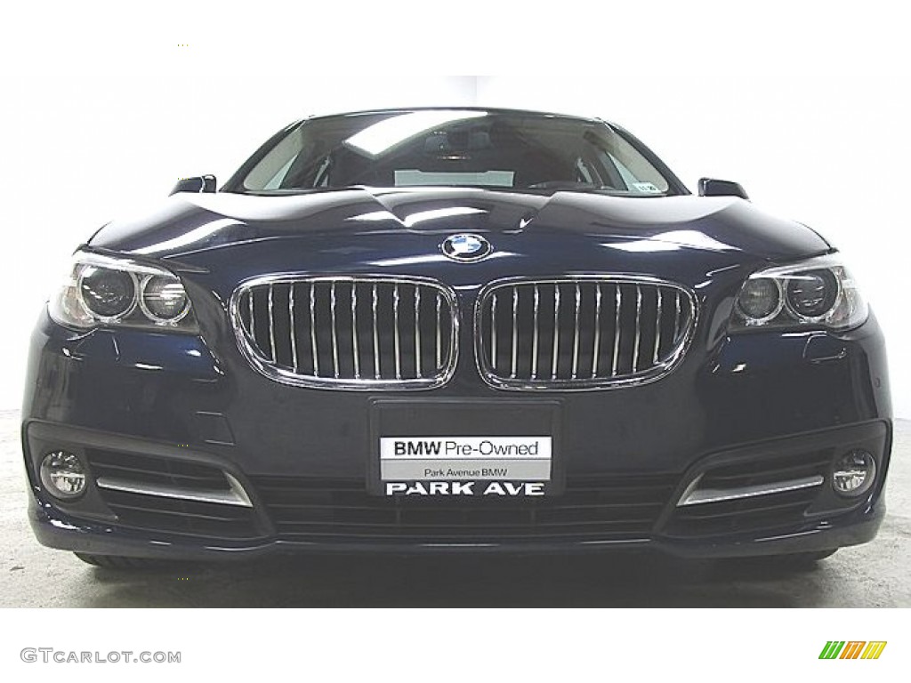 2016 5 Series 528i xDrive Sedan - Imperial Blue Metallic / Cinnamon Brown photo #5