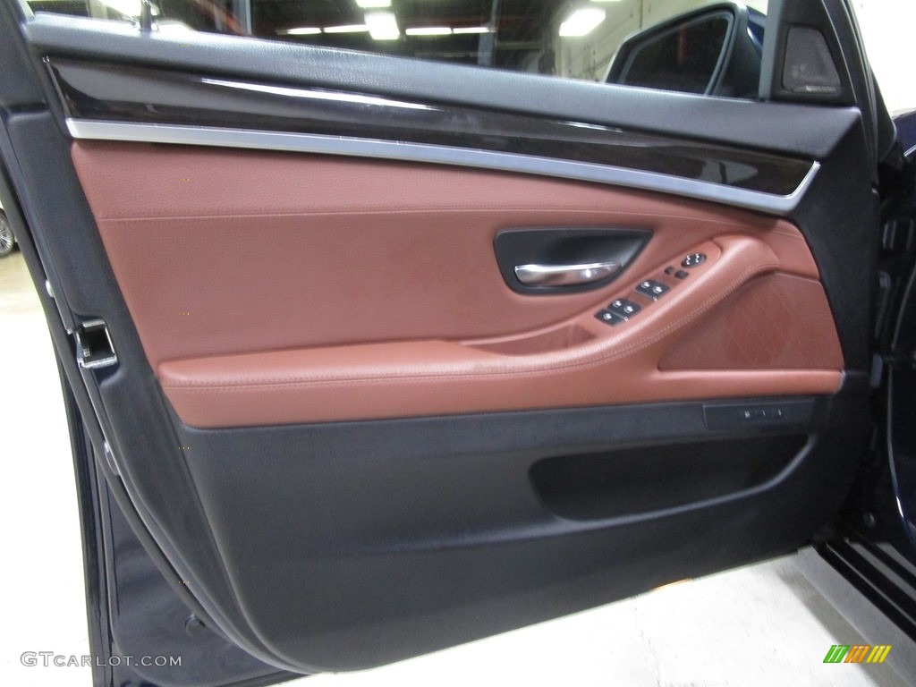 2016 5 Series 528i xDrive Sedan - Imperial Blue Metallic / Cinnamon Brown photo #6