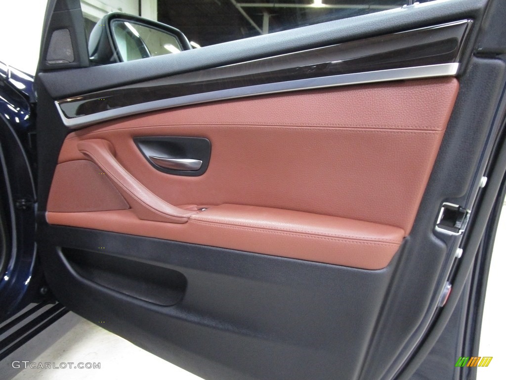 2016 5 Series 528i xDrive Sedan - Imperial Blue Metallic / Cinnamon Brown photo #12