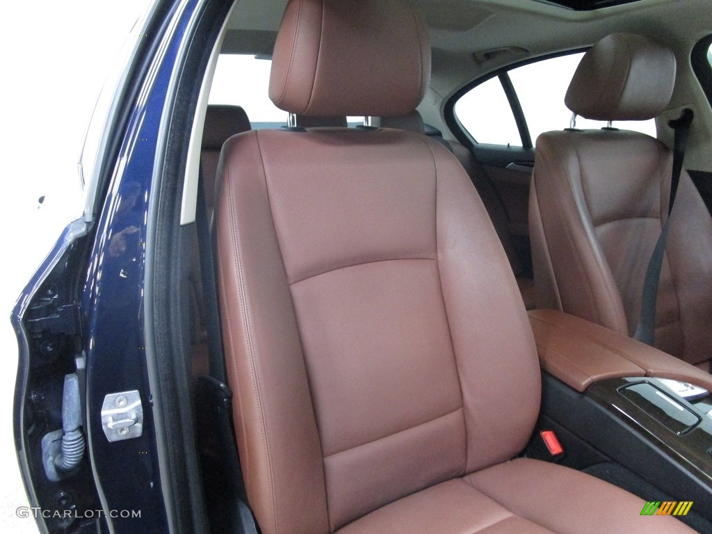 2016 5 Series 528i xDrive Sedan - Imperial Blue Metallic / Cinnamon Brown photo #13