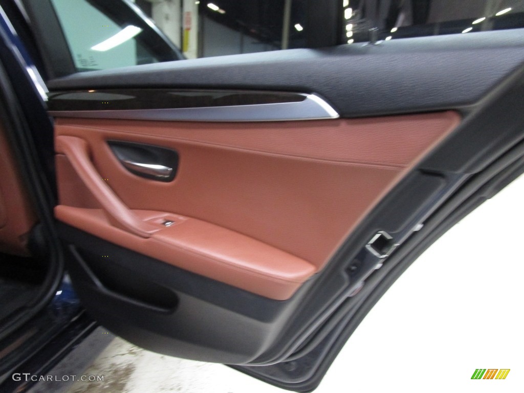 2016 5 Series 528i xDrive Sedan - Imperial Blue Metallic / Cinnamon Brown photo #15