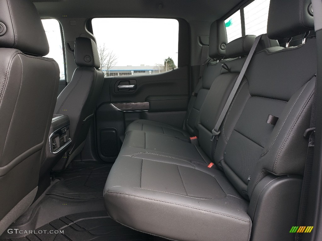 Jet Black Interior 2019 Chevrolet Silverado 1500 LTZ Crew Cab 4WD Photo #131792564
