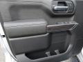 Jet Black 2019 Chevrolet Silverado 1500 LTZ Crew Cab 4WD Door Panel