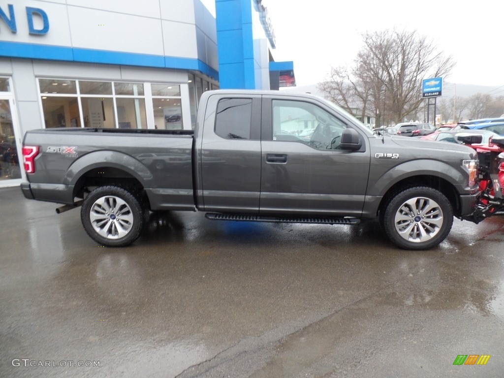 2018 F150 STX SuperCab 4x4 - Magnetic / Black photo #6