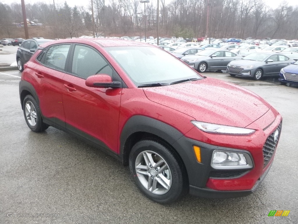 2019 Kona SE AWD - Pulse Red / Black photo #3