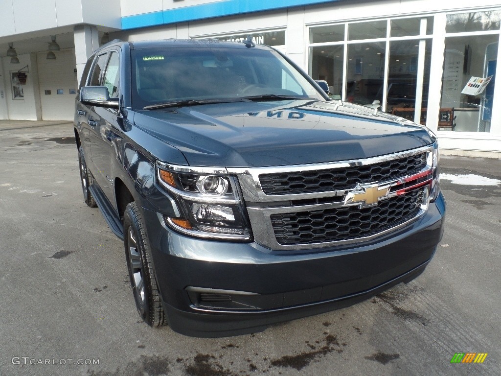 2019 Tahoe LS 4WD - Shadow Gray Metallic / Jet Black photo #2