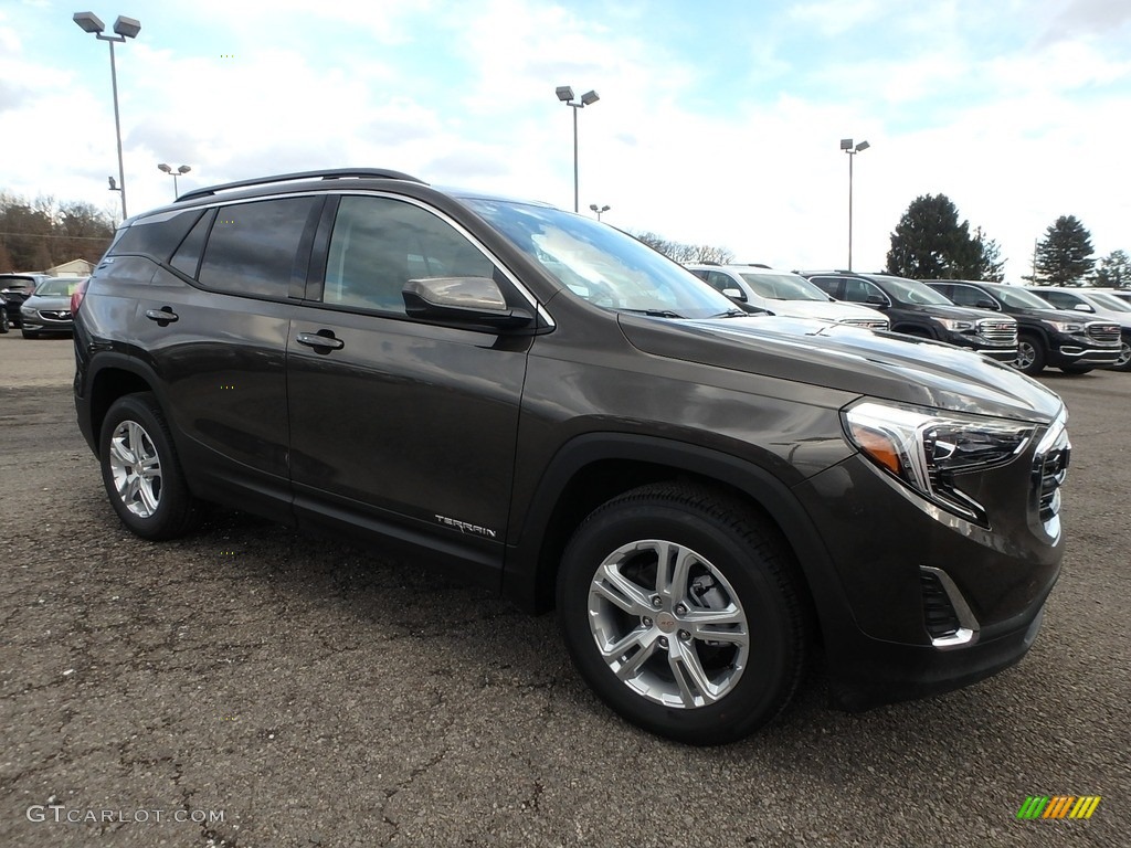 2019 Terrain SLE AWD - Smokey Quartz Metallic / Jet Black photo #3