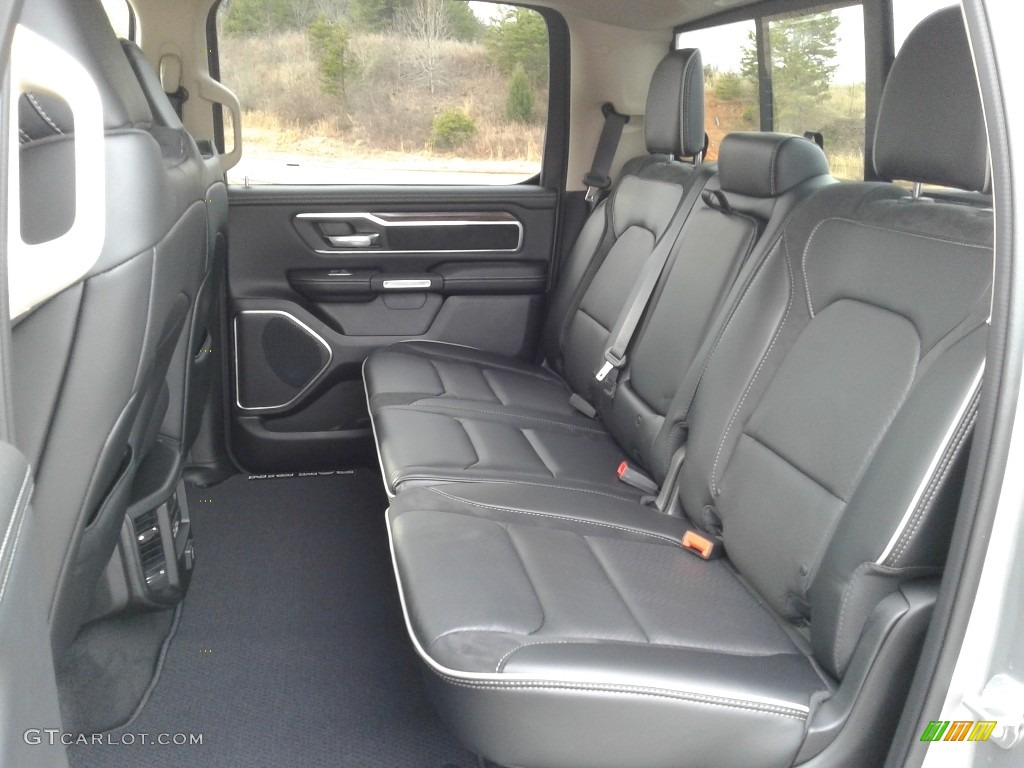 2019 1500 Laramie Crew Cab 4x4 - Billett Silver Metallic / Black photo #12