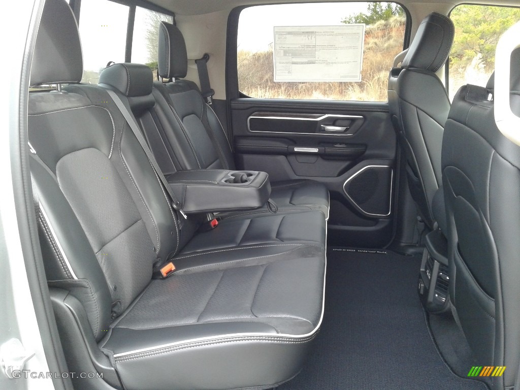 2019 1500 Laramie Crew Cab 4x4 - Billett Silver Metallic / Black photo #15