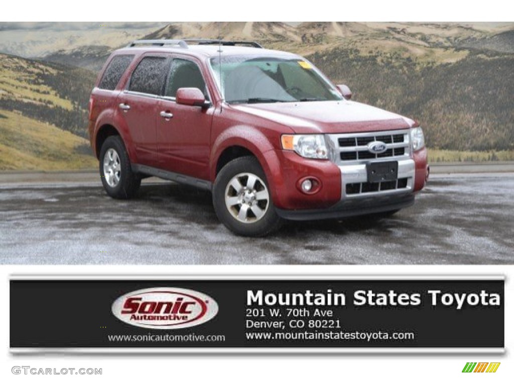 2012 Escape Limited V6 4WD - Toreador Red Metallic / Charcoal Black photo #1