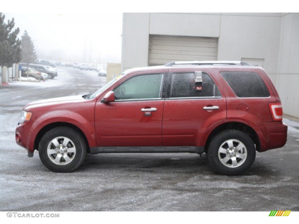 2012 Escape Limited V6 4WD - Toreador Red Metallic / Charcoal Black photo #3