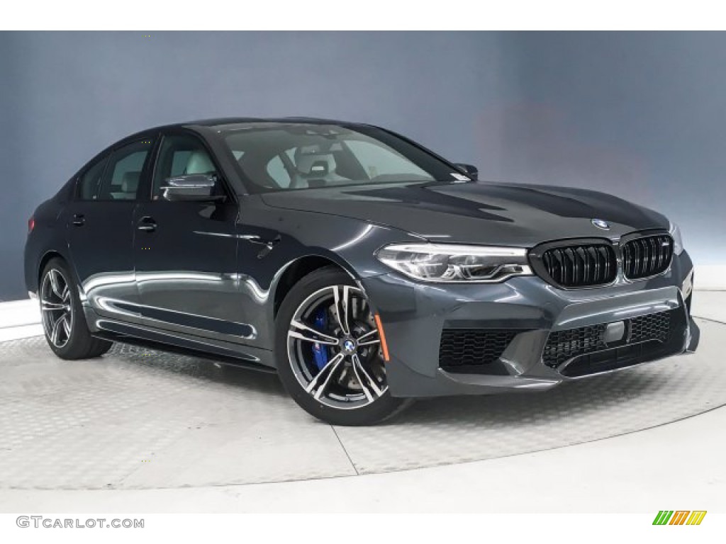 Singapore Gray Metallic 2019 BMW M5 Sedan Exterior Photo #131799632