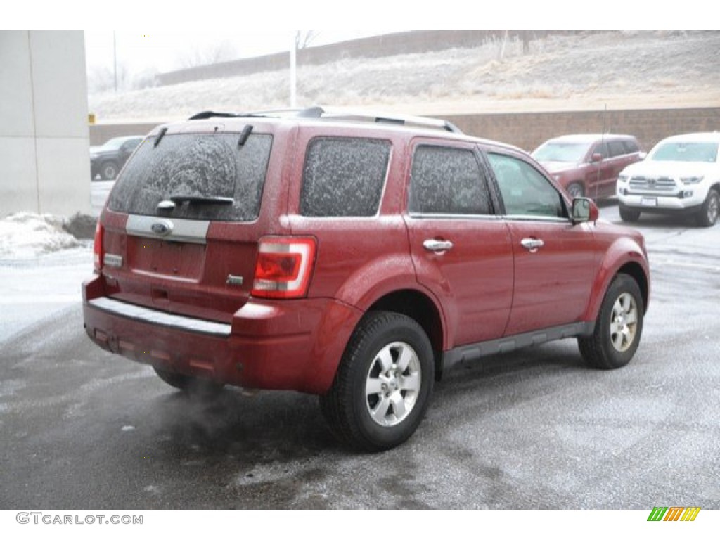 2012 Escape Limited V6 4WD - Toreador Red Metallic / Charcoal Black photo #6