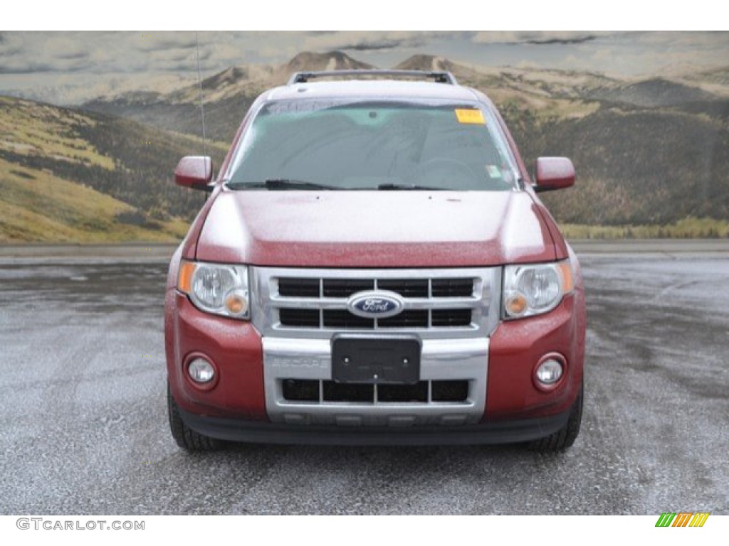 2012 Escape Limited V6 4WD - Toreador Red Metallic / Charcoal Black photo #8