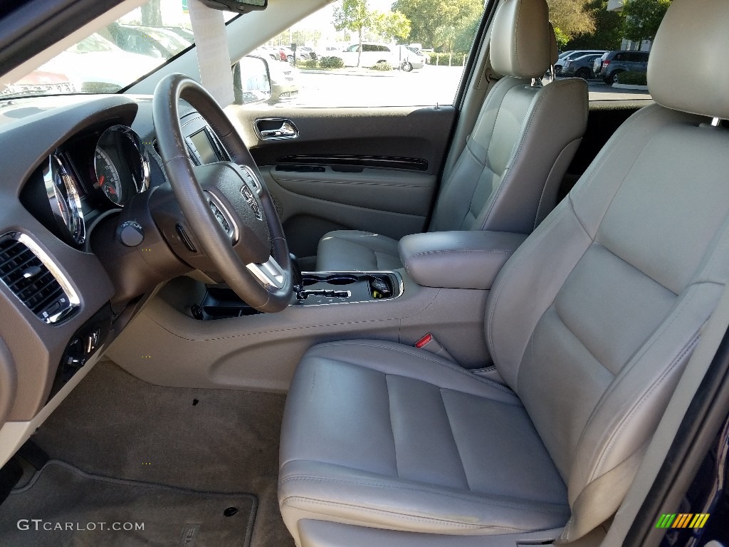 2013 Durango Crew - True Blue Pearl / Dark Graystone/Medium Graystone photo #9