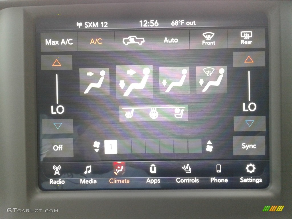 2019 1500 Laramie Crew Cab 4x4 - Granite Crystal Metallic / Black photo #25