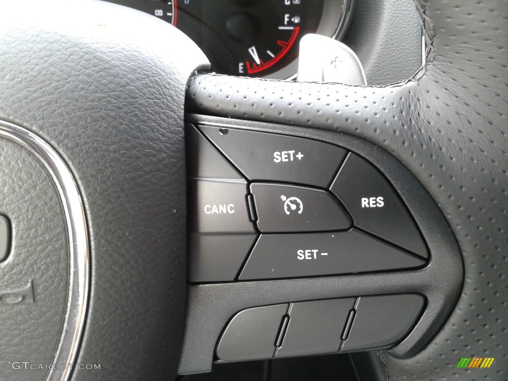 2019 Dodge Durango R/T AWD Black Steering Wheel Photo #131803439