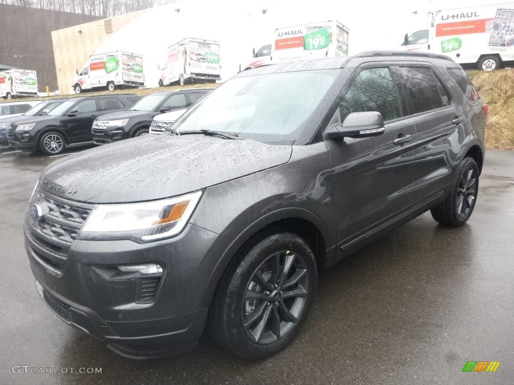 2019 Explorer XLT 4WD - Magnetic / Medium Black photo #5