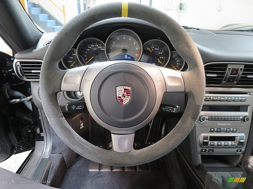 2007 Porsche 911 GT3 RS Black w/Alcantara Steering Wheel Photo #131805239