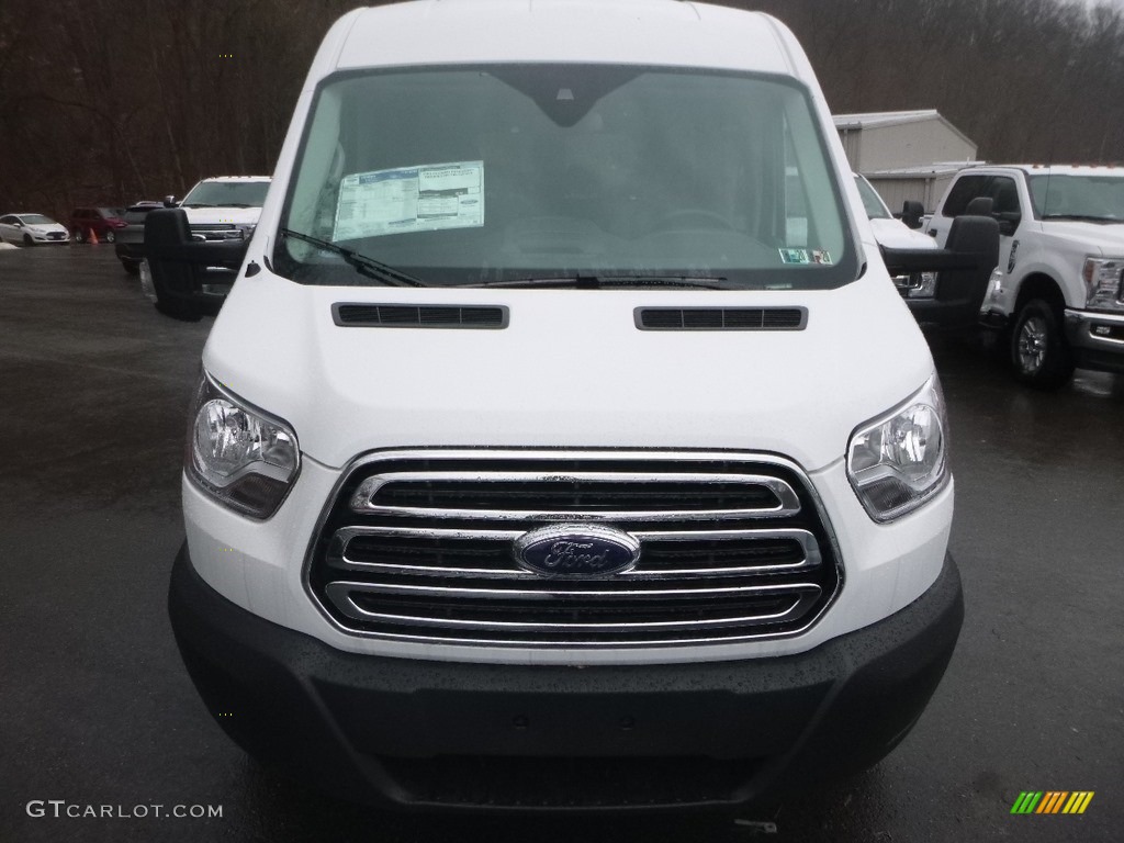 2019 Transit Passenger Wagon XLT 350 MR Long - Oxford White / Charcoal black photo #4