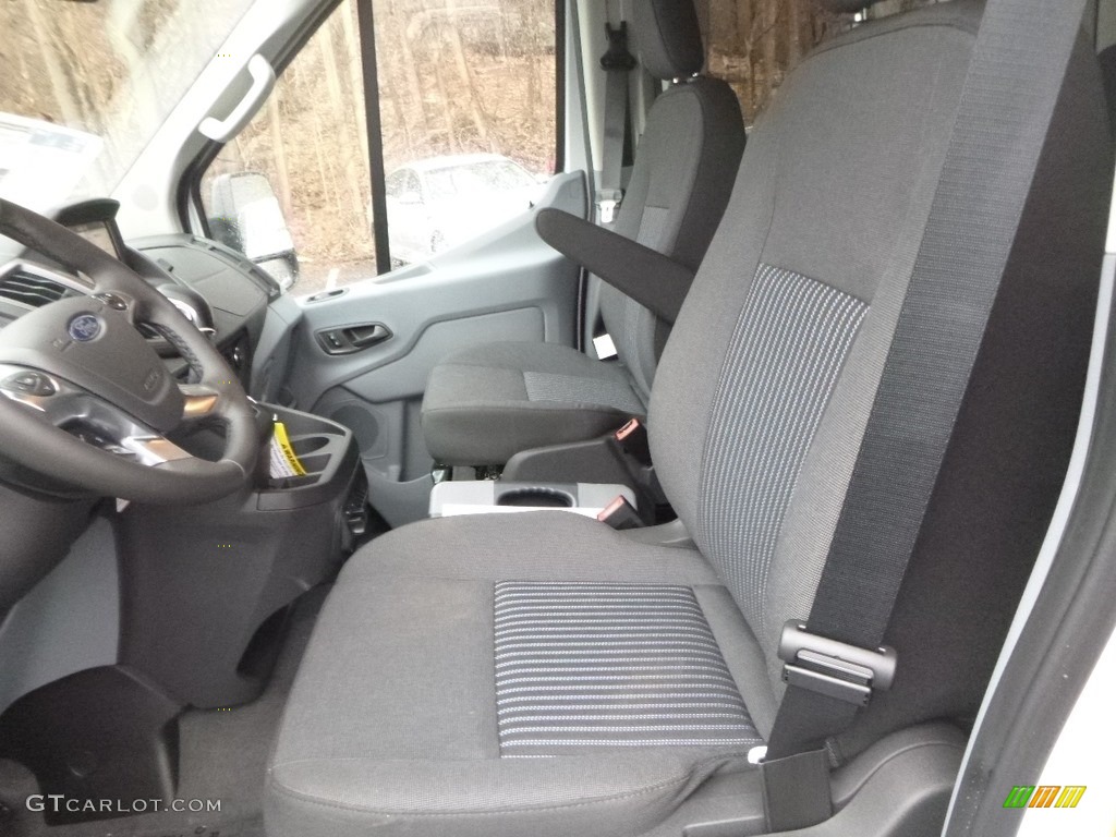 2019 Transit Passenger Wagon XLT 350 MR Long - Oxford White / Charcoal black photo #9
