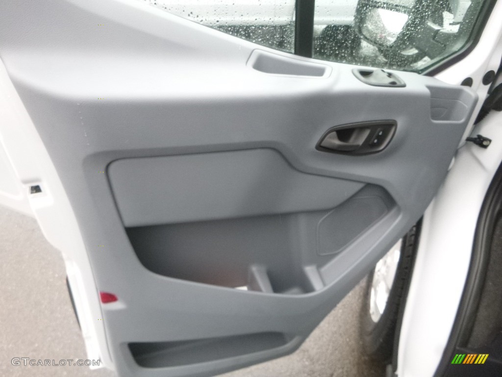 2019 Transit Passenger Wagon XLT 350 MR Long - Oxford White / Charcoal black photo #10